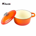 Funda de hierro esmalte utensilios de cocina olla caliente